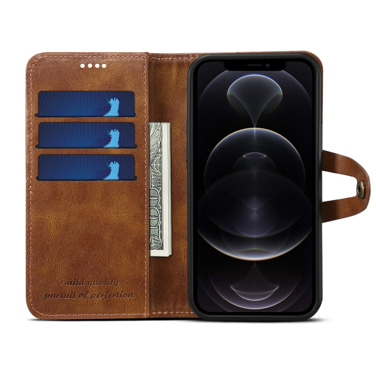 Custodia portafoglio in pelle flip per iPhone 13 Pro