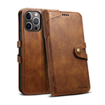 Custodia portafoglio in pelle flip per iPhone 13 Pro