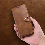 Custodia portafoglio in pelle flip per iPhone 13 Pro