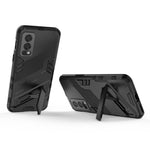 Punk Armor 2 in 1 PC + custodia antiurto in TPU con supporto invisibile, For OnePlus Nord 2 5G, For Honor X20 SE