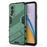 Punk Armor 2 in 1 PC + custodia antiurto in TPU con supporto invisibile, For OnePlus Nord 2 5G, For Honor X20 SE
