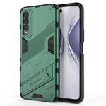Punk Armor 2 in 1 PC + custodia antiurto in TPU con supporto invisibile, For OnePlus Nord 2 5G, For Honor X20 SE