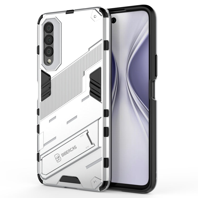 Punk Armor 2 in 1 PC + custodia antiurto in TPU con supporto invisibile, For OnePlus Nord 2 5G, For Honor X20 SE
