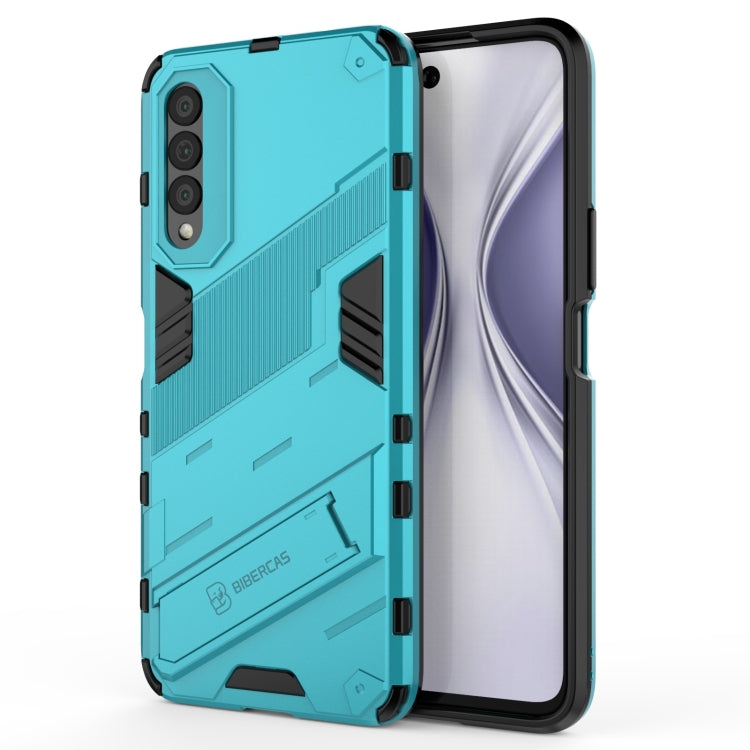 Punk Armor 2 in 1 PC + custodia antiurto in TPU con supporto invisibile, For OnePlus Nord 2 5G, For Honor X20 SE