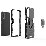 Custodia protettiva antiurto per PC + TPU con supporto per anello magnetico, For Honor X20 SE, For OnePlus Nord 2 5G