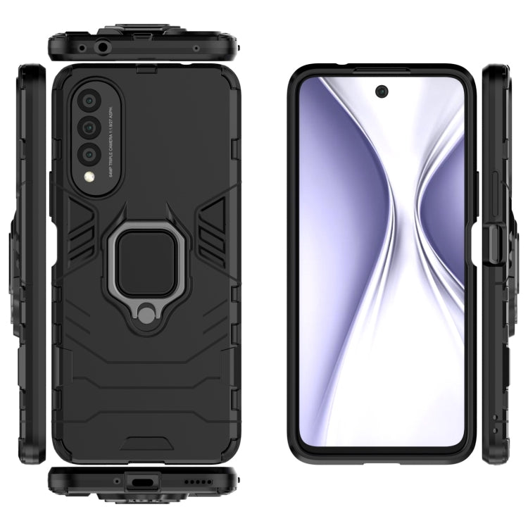 Custodia protettiva antiurto per PC + TPU con supporto per anello magnetico, For Honor X20 SE, For OnePlus Nord 2 5G