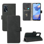 Tinta unita Skin Feel Fibbia magnetica Flip orizzontale Custodia in pelle PU con struttura in vitello con supporto e slot per schede e portafoglio, For OPPO A16, For Samsung Galaxy M32 (Global), For Samsung Galaxy M32 (India), For Sharp Aquos Sense 6