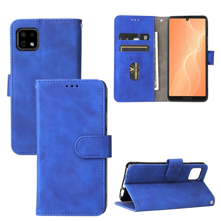Tinta unita Skin Feel Fibbia magnetica Flip orizzontale Custodia in pelle PU con struttura in vitello con supporto e slot per schede e portafoglio, For OPPO A16, For Samsung Galaxy M32 (Global), For Samsung Galaxy M32 (India), For Sharp Aquos Sense 6