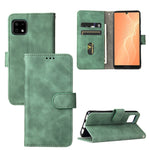 Tinta unita Skin Feel Fibbia magnetica Flip orizzontale Custodia in pelle PU con struttura in vitello con supporto e slot per schede e portafoglio, For OPPO A16, For Samsung Galaxy M32 (Global), For Samsung Galaxy M32 (India), For Sharp Aquos Sense 6