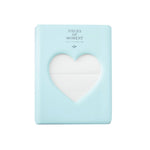 Hollow Heart 64 tasche Photo Book Album Portacarte per Fujifilm Instax Mini 8/7s/70/25/50s/90, Hollow Heart 64 Pockets Sky Blue, Hollow Heart 64 Pockets Light Mint, Hollow Heart 64 Pockets Pink, Hollow Heart 64 Pockets Light Purple