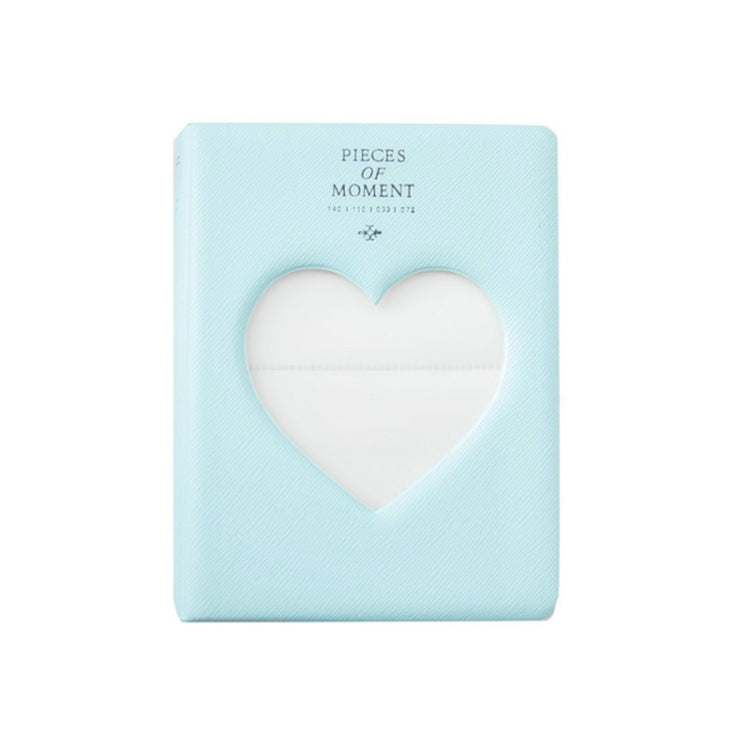 Hollow Heart 64 tasche Photo Book Album Portacarte per Fujifilm Instax Mini 8/7s/70/25/50s/90, Hollow Heart 64 Pockets Sky Blue, Hollow Heart 64 Pockets Light Mint, Hollow Heart 64 Pockets Pink, Hollow Heart 64 Pockets Light Purple