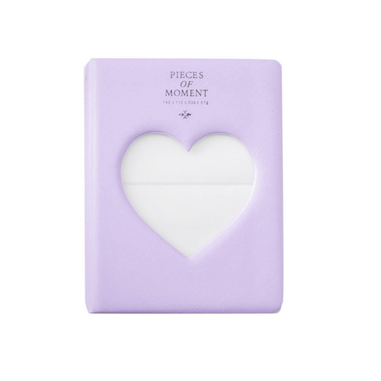 Hollow Heart 64 tasche Photo Book Album Portacarte per Fujifilm Instax Mini 8/7s/70/25/50s/90, Hollow Heart 64 Pockets Sky Blue, Hollow Heart 64 Pockets Light Mint, Hollow Heart 64 Pockets Pink, Hollow Heart 64 Pockets Light Purple