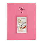 128 tasche Photo Book Album Nome Titolare della carta per Fujifilm Instax Mini 8/7s/70/25/50s/90, 128 Pockets Peach Color, 128 Pockets 128 Pockets, 128 Pockets (Grey White, 128 Pockets Pink, 128 Pockets Beige, 128 Pockets Orange, 128 Pockets Light Mint