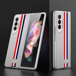 Custodia protettiva verniciata a copertura totale ultrasottile GKK, For Samsung Galaxy Z Fold3 5G