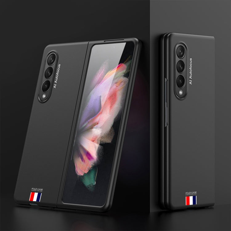 Custodia protettiva verniciata a copertura totale ultrasottile GKK, For Samsung Galaxy Z Fold3 5G