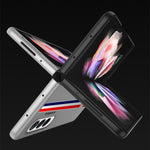 Custodia protettiva verniciata a copertura totale ultrasottile GKK, For Samsung Galaxy Z Fold3 5G