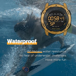 NORTH EDGE Mars Men Orologio sportivo intelligente impermeabile digitale luminoso, supporto sveglia e conto alla rovescia e modalità sport
