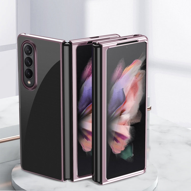 Custodia pieghevole trasparente elettrolitica, For Samsung Galaxy Z Fold3 5G