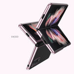 Custodia pieghevole trasparente elettrolitica, For Samsung Galaxy Z Fold3 5G
