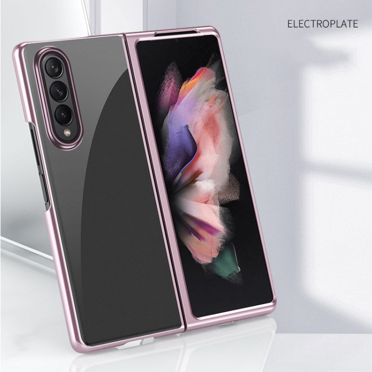 Custodia pieghevole trasparente elettrolitica, For Samsung Galaxy Z Fold3 5G
