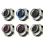 Per Huawei Watch GT2e Smart Watch Anello con castone in acciaio inossidabile, A Version Time, E Version Speed