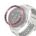 Per Huawei Watch GT2e Smart Watch Anello con castone in acciaio inossidabile, A Version Time, E Version Speed