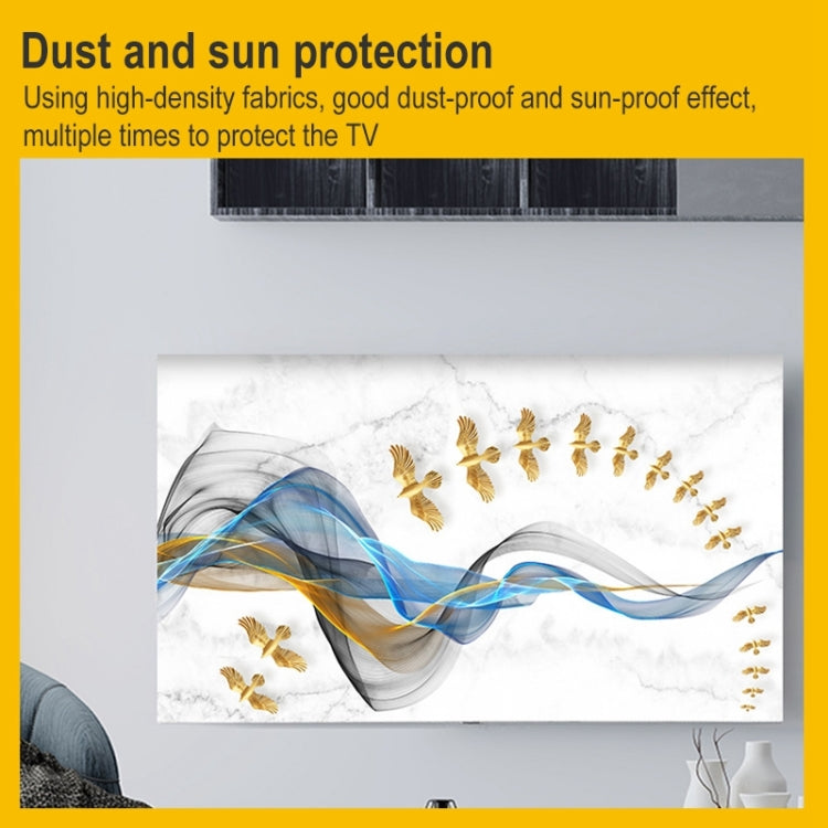 Panno per uso domestico Copertura antipolvere per televisione, 30-32 inch, 37-38 inch, 42-43 inch, 47-48 inch, 52 inch, 55 inch, 60 inch, 65 inch, 70 inch