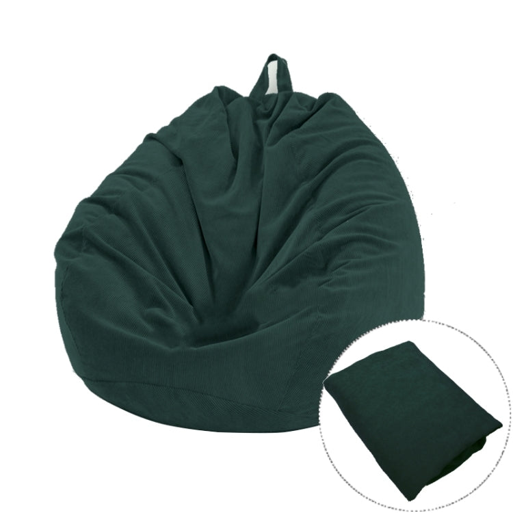 Copridivano per sedia a sacco pigro in velluto a coste, 70x80cm, 85x110cm, 100x120cm