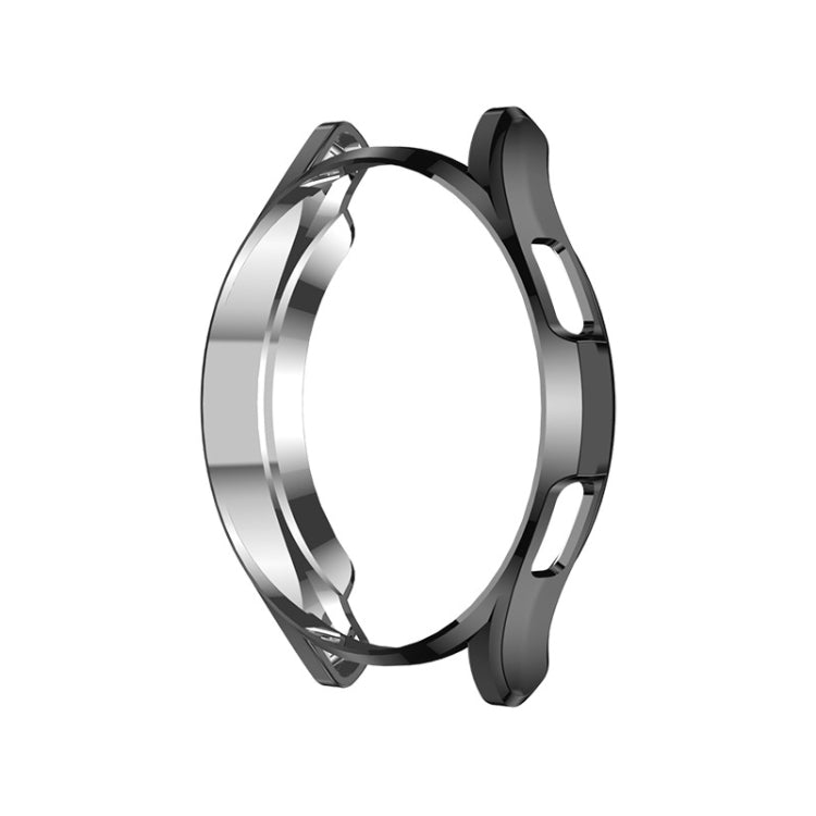 Custodia protettiva in TPU a metà confezione cava galvanica, For Samsung Galaxy Watch4 Classic 42mm, For Samsung Galaxy Watch4 Classic 46mm