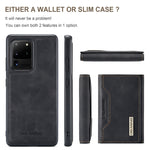 Custodia portafoglio Samsung Galaxy S20 Ultra in pelle
