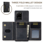 Custodia portafoglio Samsung Galaxy S20 Ultra in pelle