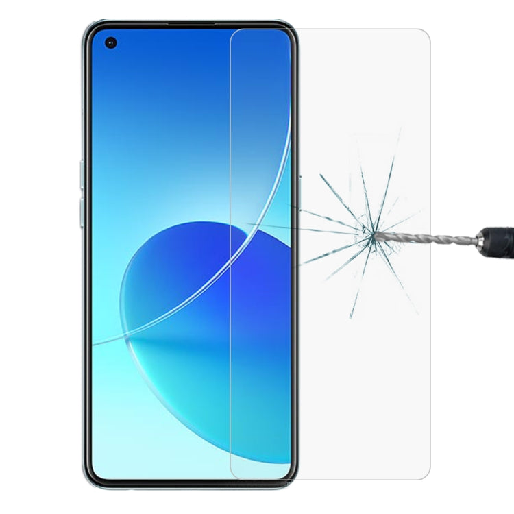 Pellicola in vetro temperato 9H 2.5D da 0,26 mm, For OPPO A16 / A16S (1 PC), For OPPO Reno6 4G / Reno6 Z (1 PC)