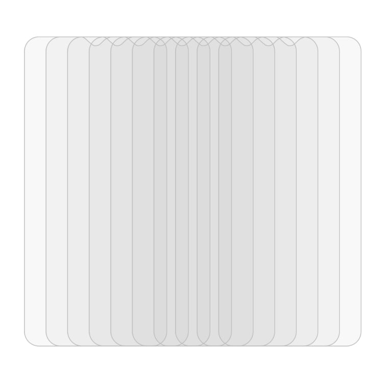 10 pellicole in vetro temperato da 0,26 mm 9H 2,5D, For OPPO A16 / A16S (10 PCS), For OPPO Reno6 4G / Reno6 Z (10 PCS)