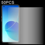 50 pellicole in vetro temperato da 0,26 mm 9H 2,5D, For OPPO A16 / A16S (50 PCS), For OPPO Reno6 4G / Reno6 Z (50 PCS)