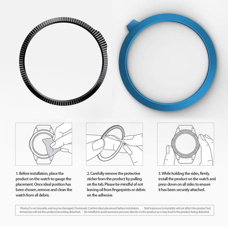 Anello con castone in acciaio per orologio intelligente, versione B, For Garmin Fenix 6S/ 6S Pro/6S Sapphire