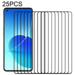 Pellicola protettiva per schermo in vetro temperato a copertura totale con colla intera da 25 pezzi, For OPPO Reno6 4G / Reno6 Z (25 PCS), For Asus Zenfone 8 (25 PCS), For OPPO A16 / A16S (25 PCS), For Asus Zenfone 8 Flip (25 PCS)