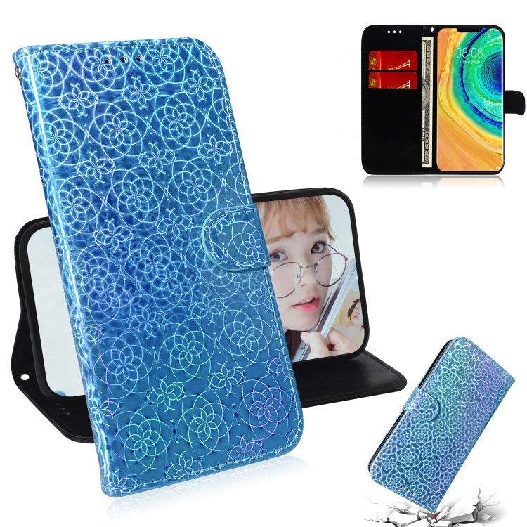 Custodia portafoglio in pelle PU per Huawei Mate 30 Lite e Nova 5