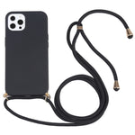 Custodia TPU con cordino per iPhone 13 mini