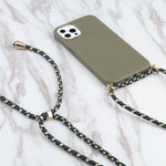 Custodia TPU con cordino per iPhone 13 Pro Max