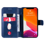 Custodia portafoglio in pelle PU con supporto per iPhone 13