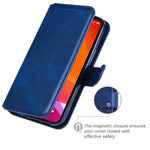 Custodia portafoglio in pelle PU con supporto per iPhone 13