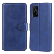 Classic Calf Texture PU + TPU Custodia in pelle a conchiglia orizzontale con supporto e slot per carte e portafoglio, For OPPO Realme GT 5G