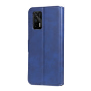 Classic Calf Texture PU + TPU Custodia in pelle a conchiglia orizzontale con supporto e slot per carte e portafoglio, For OPPO Realme GT 5G