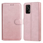 Custodia portafoglio in pelle PU e TPU per Realme GT 5G