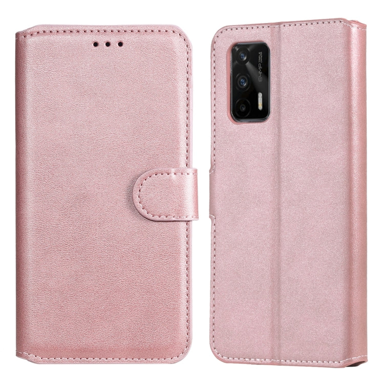 Custodia portafoglio in pelle PU e TPU per Realme GT 5G