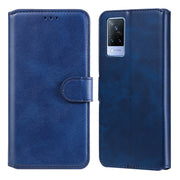 Classic Calf Texture PU + TPU Custodia in pelle a conchiglia orizzontale con supporto e slot per carte e portafoglio, For vivo V21, For vivo V21e, For vivo Y72 5G, For Google Pixel 6