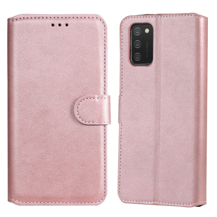 Custodia portafoglio in pelle PU e TPU per Galaxy A03s