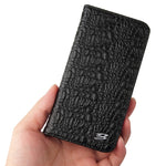 Custodia portafoglio in pelle con slot carte per iPhone 13 Pro Ma