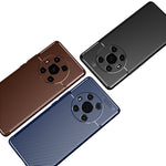Custodia in TPU antiurto con trama in fibra di carbonio, For OnePlus Nord 2 5G, For Honor Magic3, For OPPO Realme GT Explorer Master