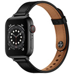 Cinturino di ricambio per cinturino in pelle stile coppia da 14 mm per Apple Watch Series, 7 41mm / 6 & SE & 5 & 4 40mm / 3 & 2 & 1 38mm, 7 45mm / 6 & SE & 5 & 4 44mm / 3 & 2 & 1 42mm